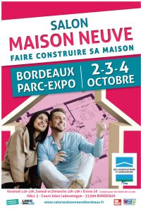 Salon Maison Neuve Bordeaux. Le vendredi 2 octobre 2020 à Bordeaux. Gironde.  10H00